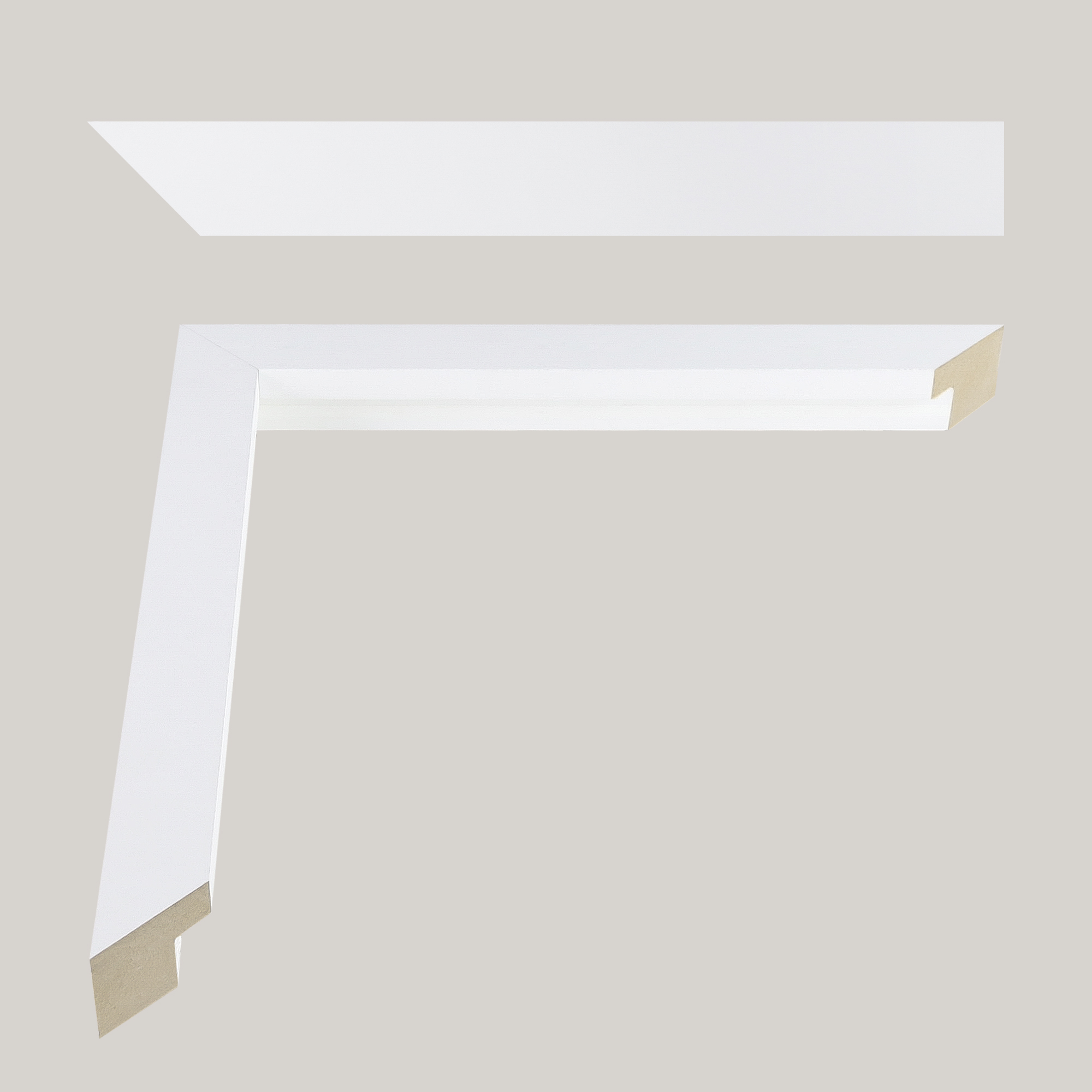 White 20x25 Chevron