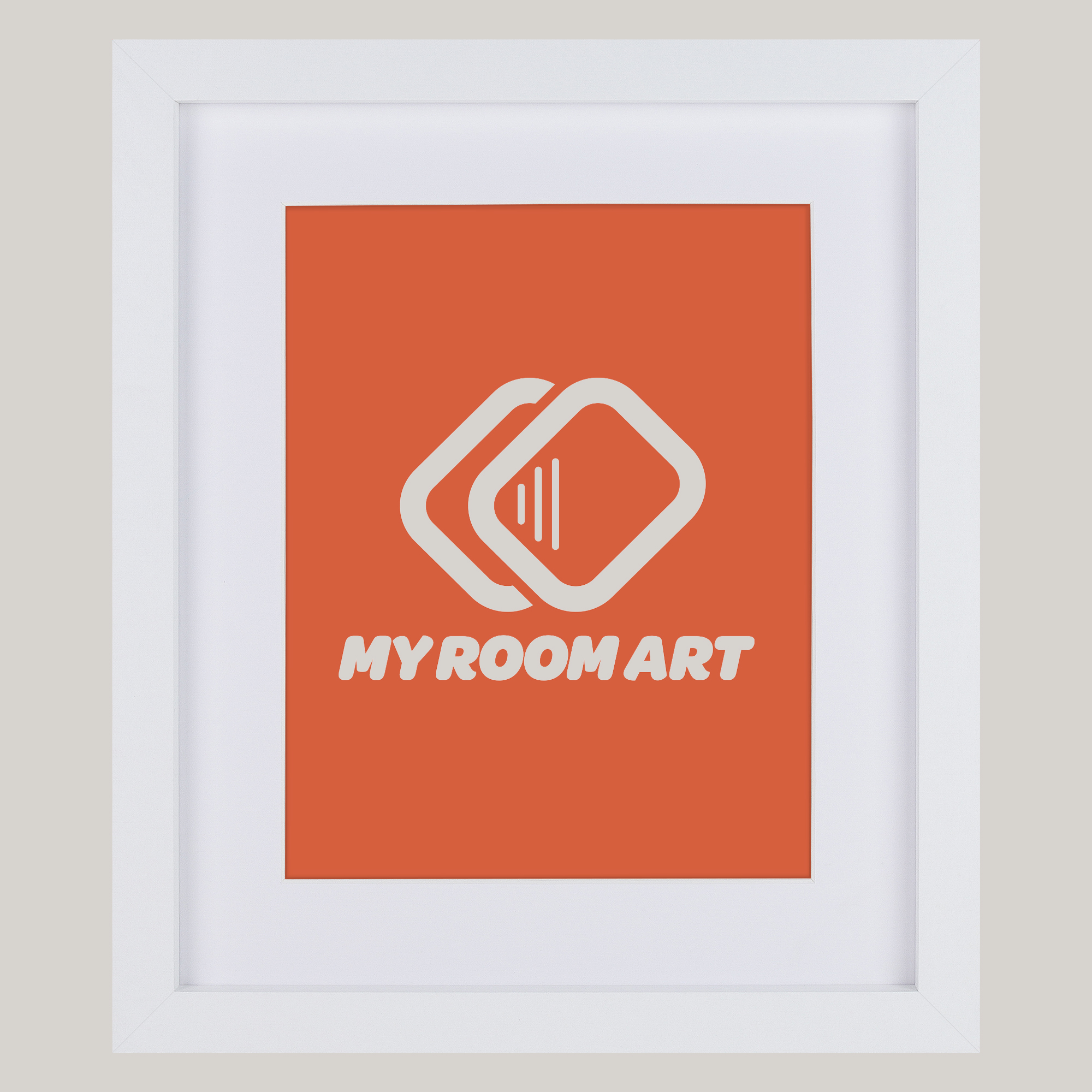 White 20x25 With Mount